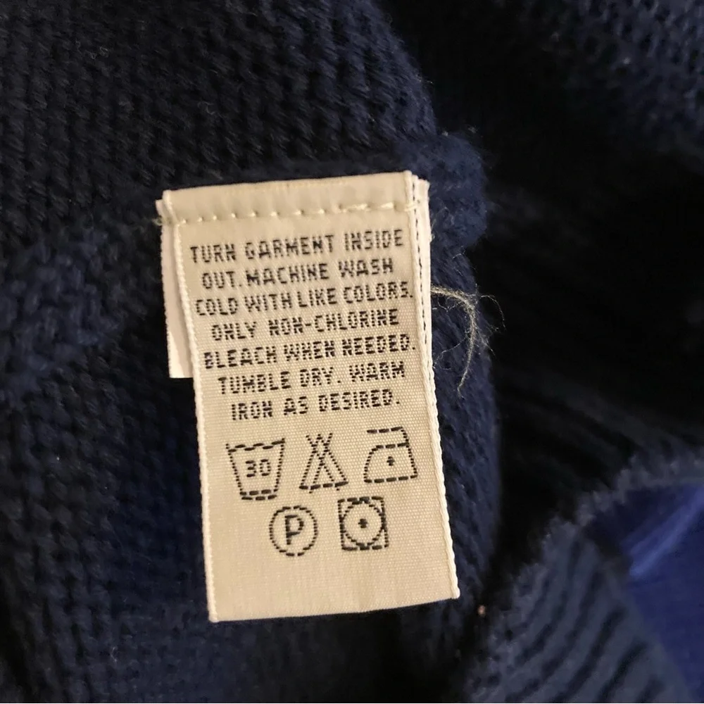Waffle Knit‎ Fisherman's Sweater Men's 2XL Eddie Bauer - Picture 3 of 8